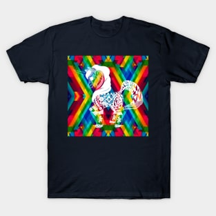 love unicorn ecopop pattern T-Shirt